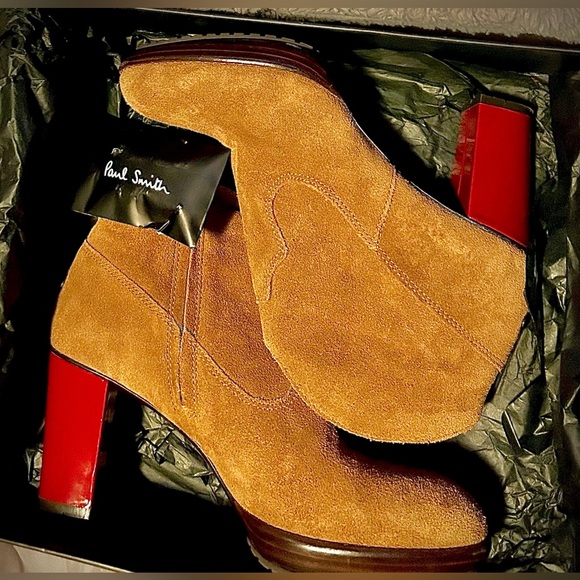 Paul Smith Shoes - Paul Smith - NEW Doussie Suede Ankle Boots - S 41